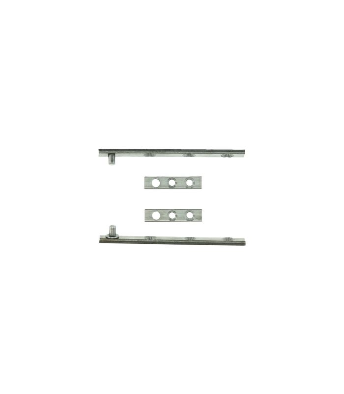 Möbel - Zapfenband Eisen blank 9 x 3,5 x 100 mm / 40 mm (4-tlg.)
