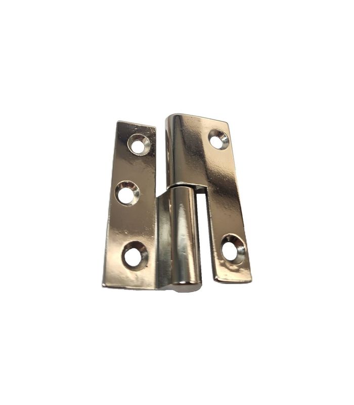 Lappenband vernickelt 50 mm Kröpfung B 604 - 50 N Rechts