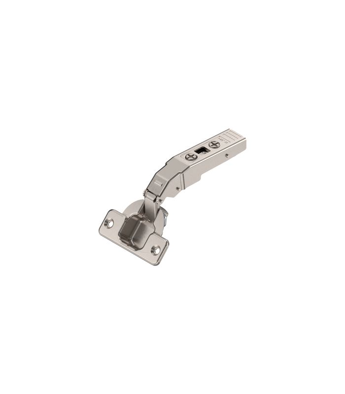 CLIP top Winkelscharnier 45° III, max. aufschl., ohne Feder, Topf: Schrauben, vernickelt