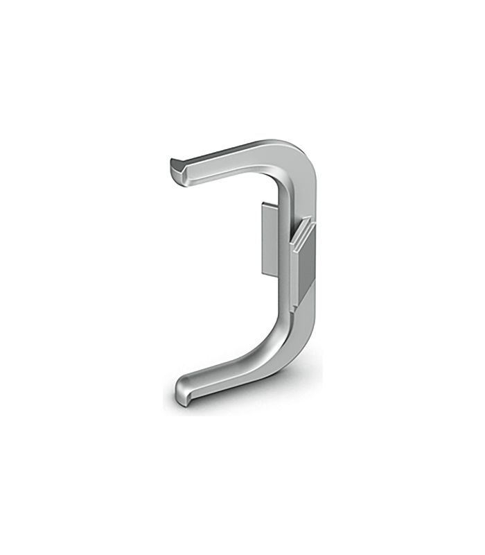 Griffmulde- Innenecke, 90°, Canis C, 9210133, Aluminium silber
