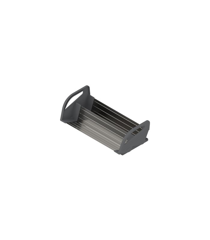 ORGA-LINE Gewürzhalter, ab Korpusbreite 450 mm, 1 Stück, inox-gebür.-lackiert