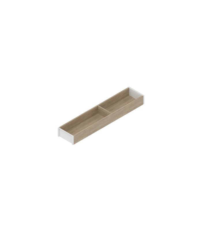 AMBIA-LINE Rahmen, für LEGRABOX/MERIVOBOX Schubkasten, Holzdesign, NL=500 mm, Breite=100 mm, Bard.Eiche/seidenwei