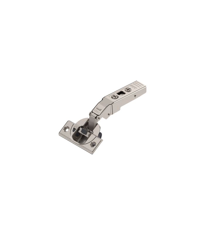 CLIP top BLUMOTION Winkelscharnier 30° III, max. aufschl., Topf: Schrauben, vernickelt