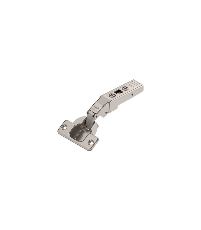 CLIP top Winkelscharnier 30° III, max. aufschl., ohne Feder, Topf: Schrauben, vernickelt