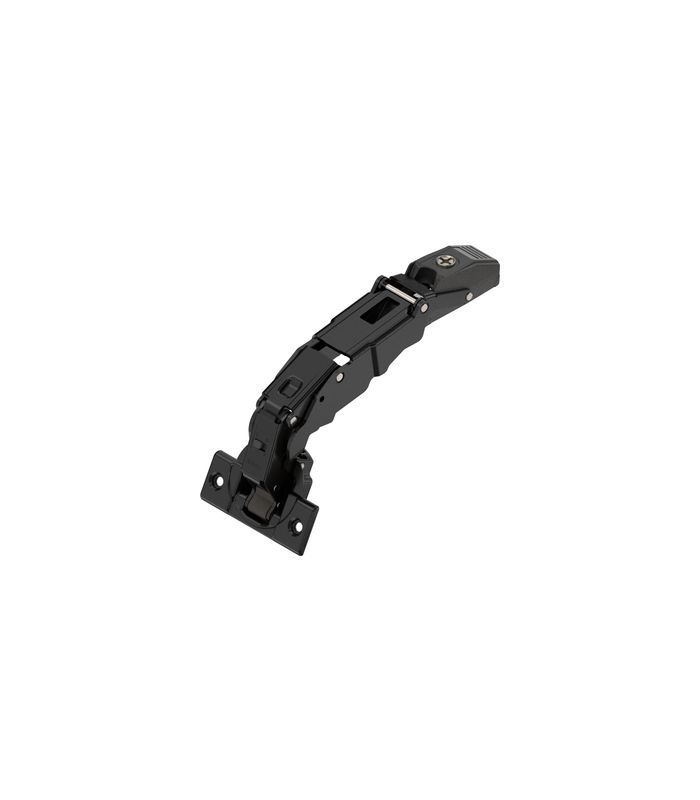 CLIP top BLUMOTION 155° 0-Einsprung Eck Feder z. Anschrauben, onyxschwarz
