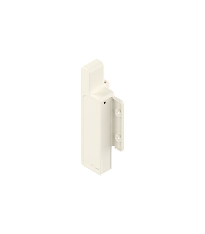 METABOX Fronthalter, Höhe K, für Innenschubkasten, links, R9001 cremeweiss