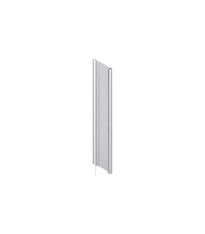 SERVO-DRIVE Trägerprofil vertikal, Länge=800 mm, LKH=810-819 mm, mit Kabel (Überstand unten 800 mm), Aluminium, zum Ablängen, roh