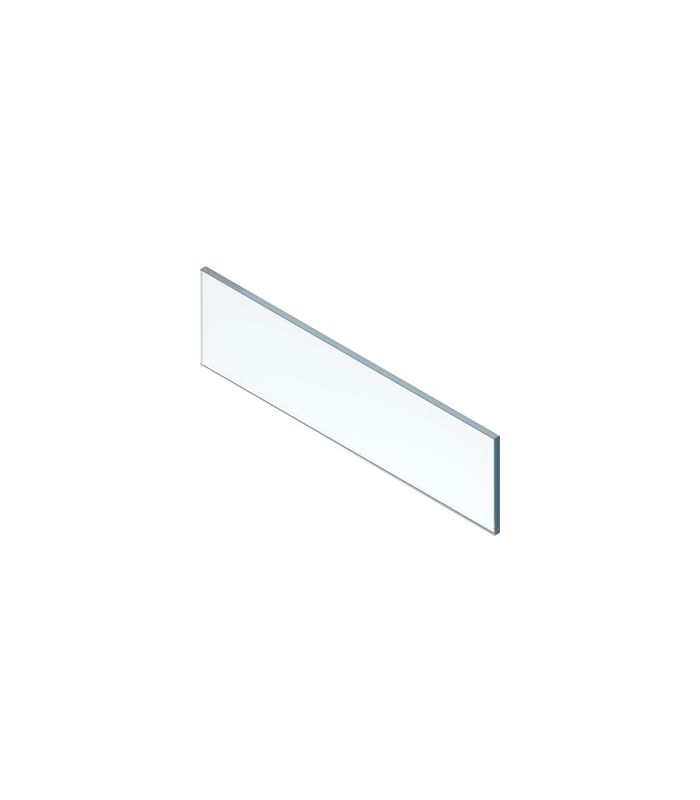 LEGRABOX Einschubelement - Vorne, Höhe C (138 mm), KB=600 mm (18/19 mm), Glas klar, für LEGRABOX pure/free, klar
