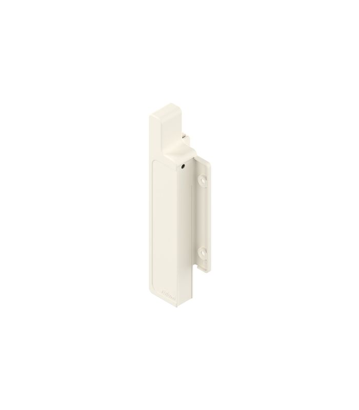 METABOX Fronthalter, Höhe H, für Innenschubkasten, links, R9001 cremeweiss
