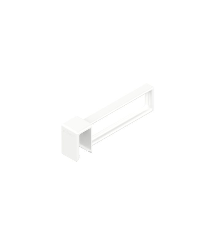 AMBIA-LINE Längsteiler für Querreling, für MERIVOBOX, seidenweiss matt