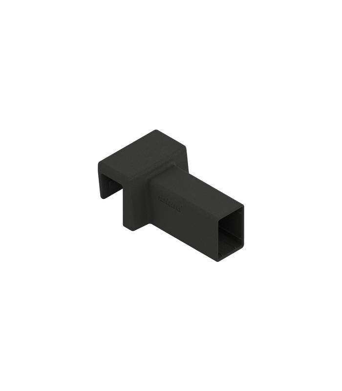 AMBIA-LINE Querrelinghalter Glas, für LEGRABOX free, carbonschwarz matt
