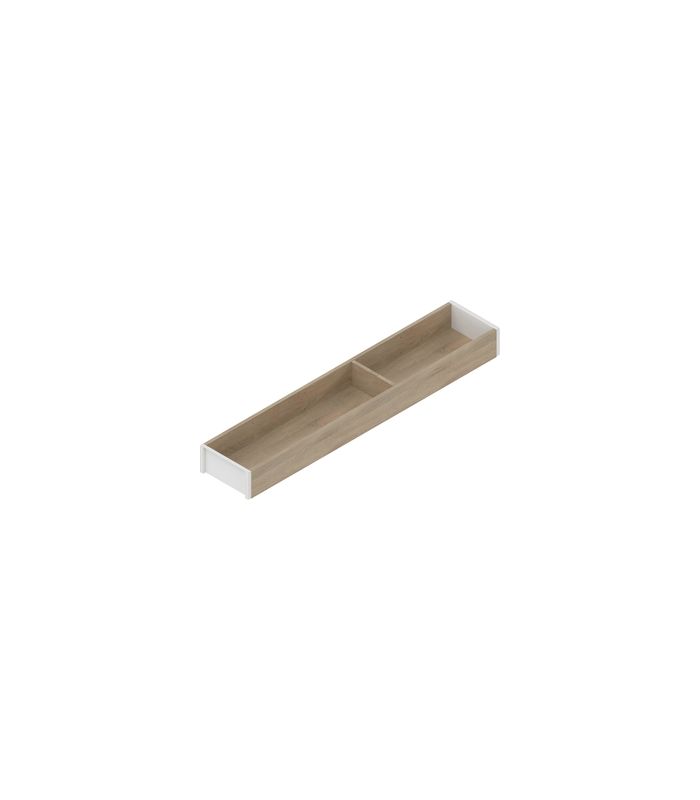 AMBIA-LINE Rahmen, für LEGRABOX/MERIVOBOX Schubkasten, Holzdesign, NL=550 mm, Breite=100 mm, Bard.Eiche/seidenwei