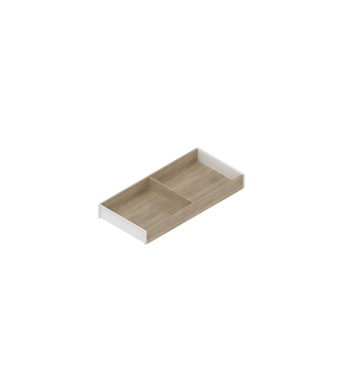 AMBIA-LINE Rahmen, für LEGRABOX/MERIVOBOX Schubkasten, Holzdesign, NL=450 mm, Breite=200 mm, Bard.Eiche/seidenwei