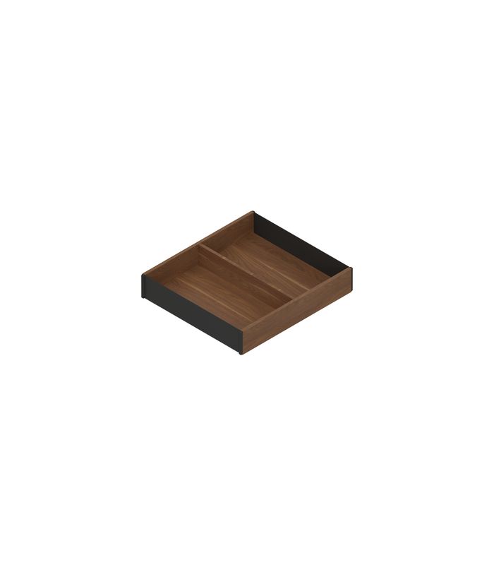 AMBIA-LINE Rahmen, für LEGRABOX/MERIVOBOX Schubkasten, Holzdesign, NL=300 mm, Breite=242 mm, Tenn.Nuss/carbonschw
