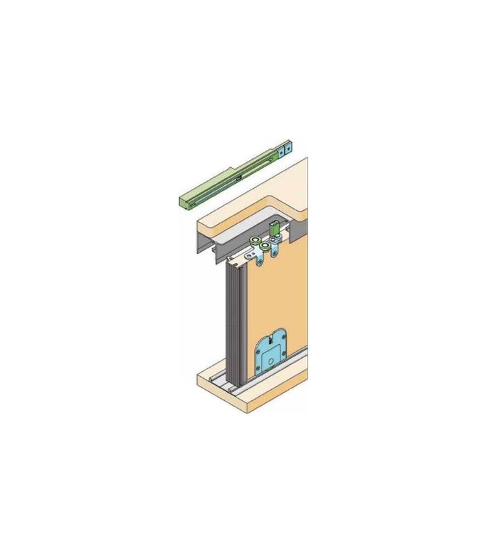 Schiebebeschlag Serie 1200 Bausatz 60 kg