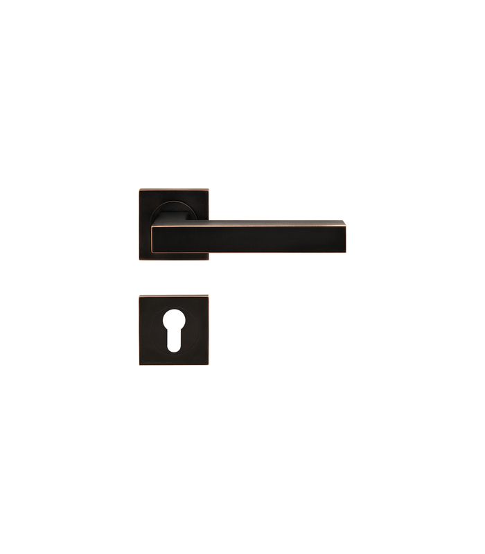 Drücker-Rosettengarnitur Seattle ER46Q PZ Antik Bronze TS 39-48mm