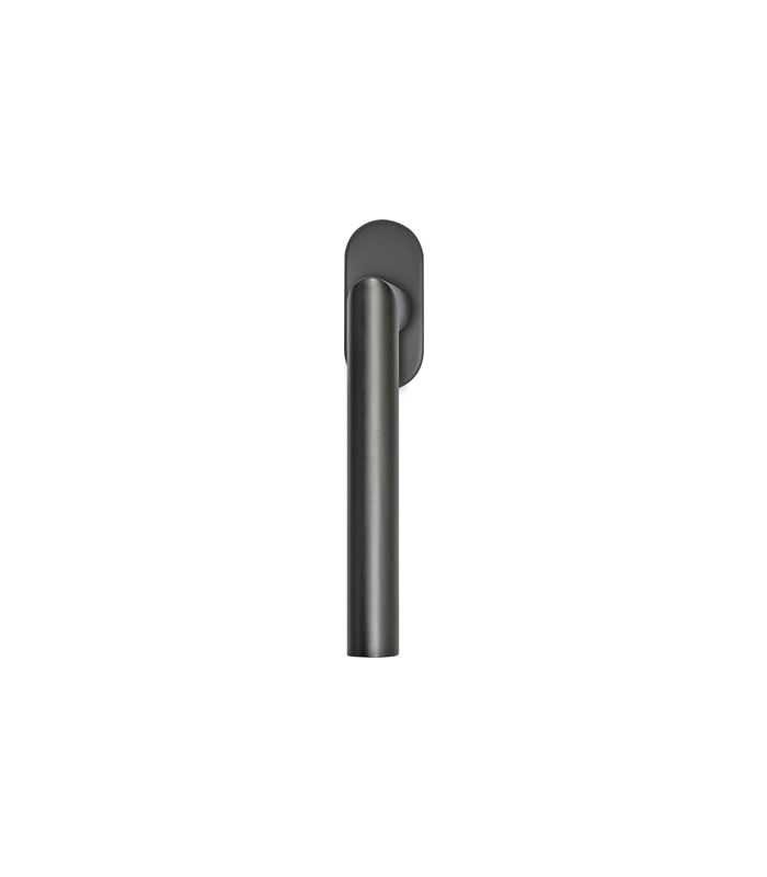Fenstergriff EF284 mit 4-fach Rasterung Titan grau