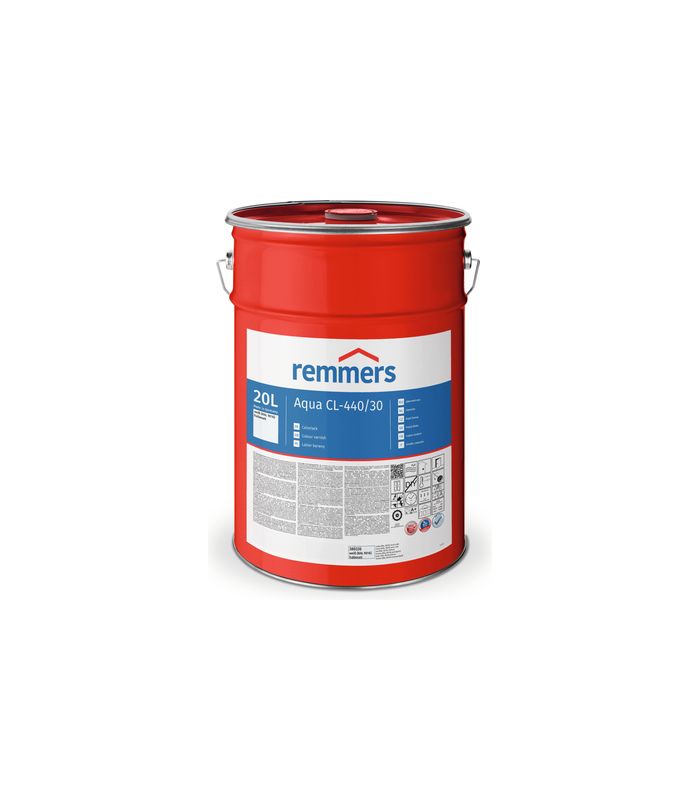 Aqua CL-440-Colorlack weiß (RAL 9016) halbmatt 20 l