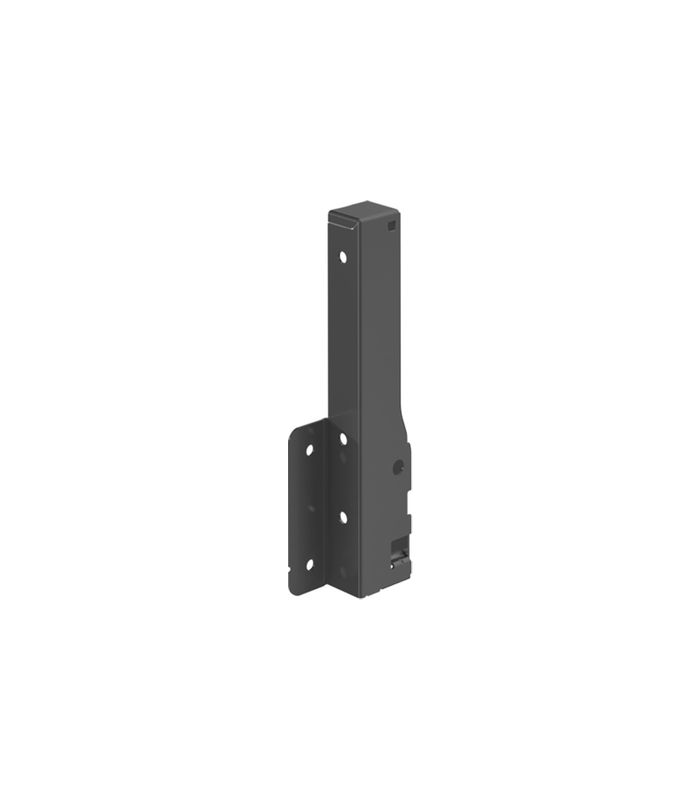 Rückwandverbinder InnoTech Atira, 144 mm, anthrazit, links