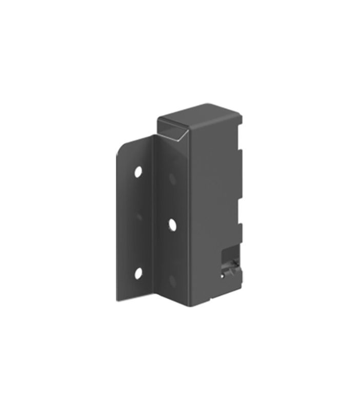 Rückwandverbinder InnoTech Atira, 70 mm, anthrazit, links