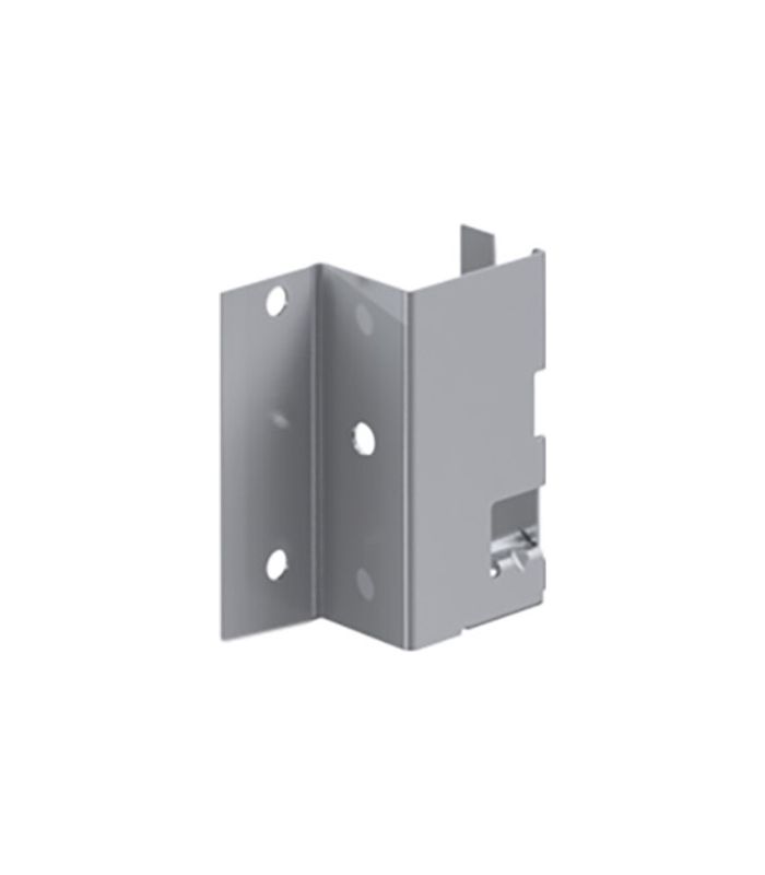 Rückwandverbinder InnoTech Atira, 54 mm, silber, links