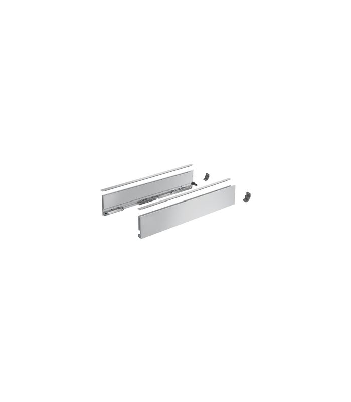 MB-Schubkastenzarge,Nennl.350mm,silber AvanTech YOU 9353337,links und rechts