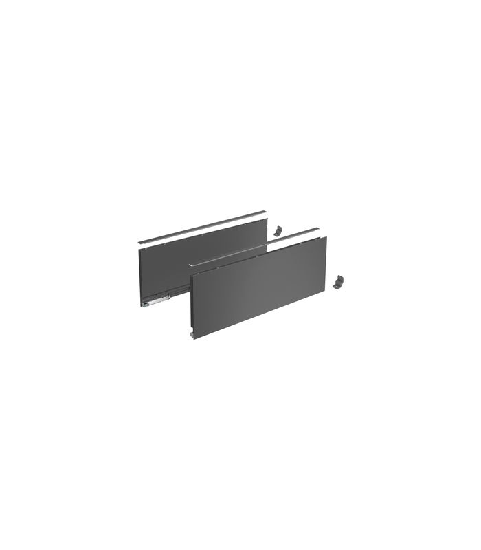 MB-Schubkast.zarge,Nennl.350mm,anthrazit AvanTech YOU 9353441,links und rechts