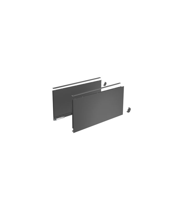 MB-Schubkast.zarge,Nennl.350mm,anthrazit AvanTech YOU 9353448,links und rechts