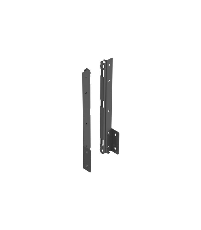 AvanTech YOU Verbinder für Rückwandprofil, Systemhöhe 251, anthrazit, rechts
