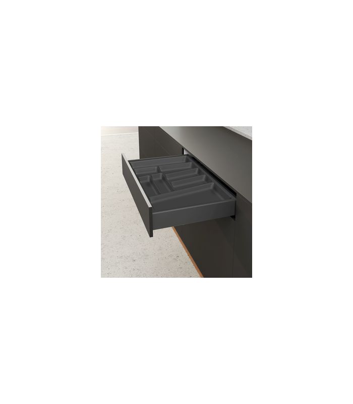 OrgaTray 740, NL 500 x 500 mm, anthrazit