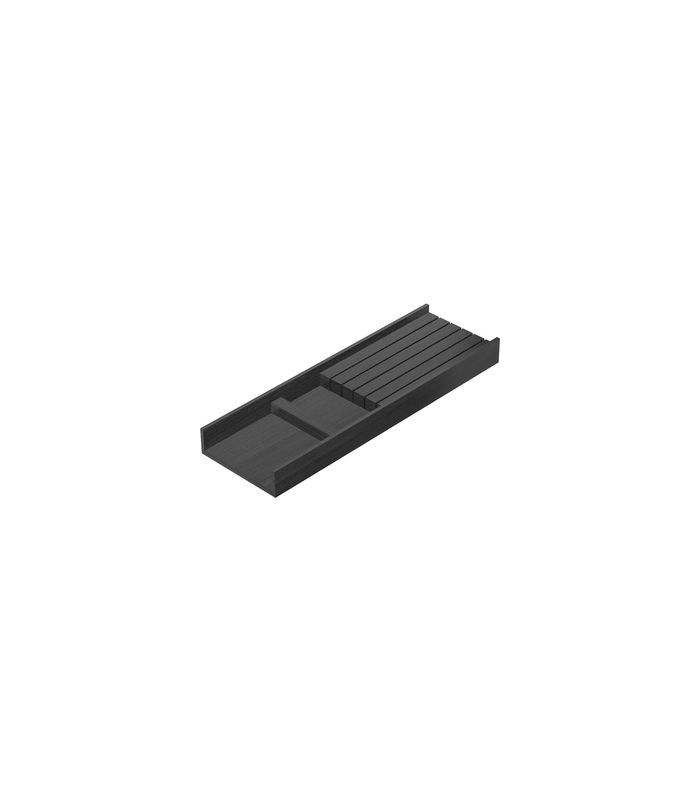 Schubkasten- Messerhalter, OrgaTray 270, 9283426, NL 500mm, Buche lackiert, anthrazit
