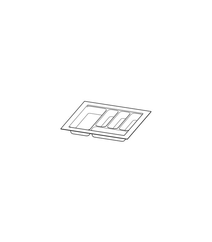 OrgaTray 440, anthrazit, 380 - 440 / 451 - 500, anthrazit