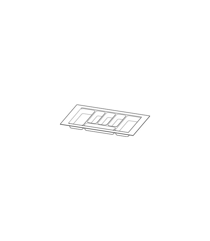 OrgaTray 440, anthrazit, 380 - 440 / 601 - 700, anthrazit