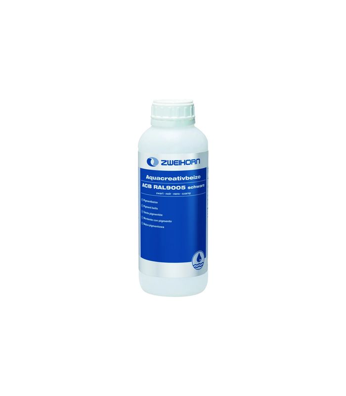 Akzo Aquacreativ-Beize schwarz ACB RAL 9005 1000 ml