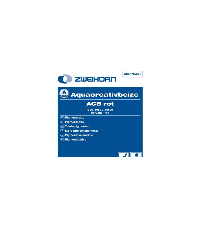 Akzo Aquacreativ-Beize ACB rot 1000 ml