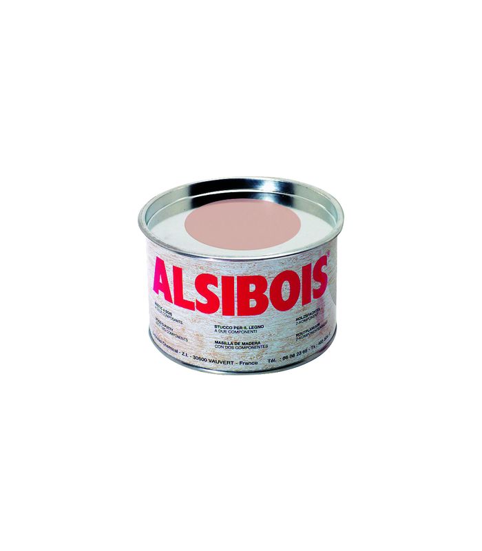 Alsibois - Spachtelmasse 0,4 l hell rot