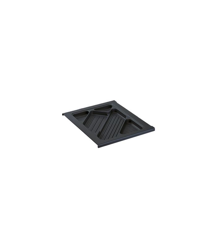 Schreibmaterialschale, Höhe 28 mm, 380 / 392, schwarz