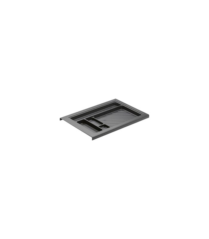 Schreibmaterialschale für Schmalcontainer, Höhe 25 mm, 280 /292, schwarz