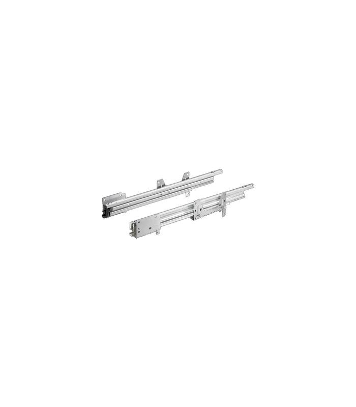 Auszugsführung Quadro Duplex 45, links und rechts, Lochreihe 32 mm (Garnitur)