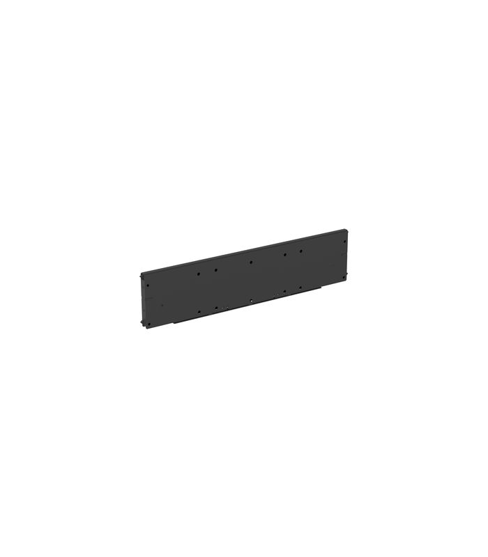 Trennwand, 600 mm, Stahl, schwarz