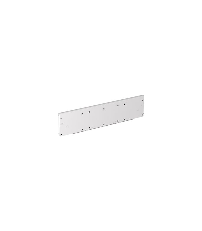 Trennwand, 600 mm, Stahl, Aluminium Optik