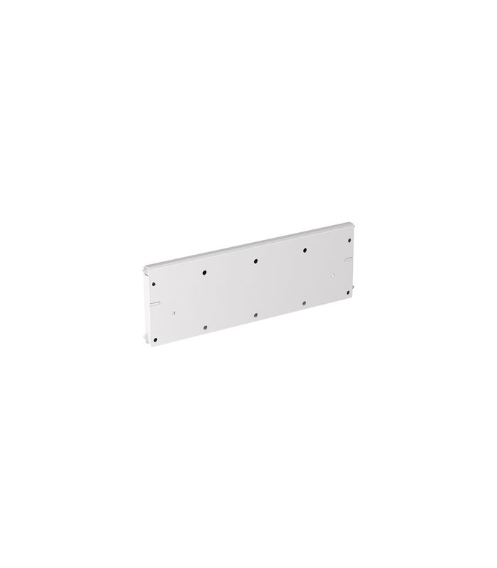 Trennwand für Schmalcontainer, Stahl, Aluminium Optik