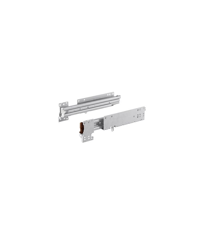 Auszugsführung Quadro Duplex 60 (Garnitur), 400 mm / Maß X = 13 mm, links und rechts