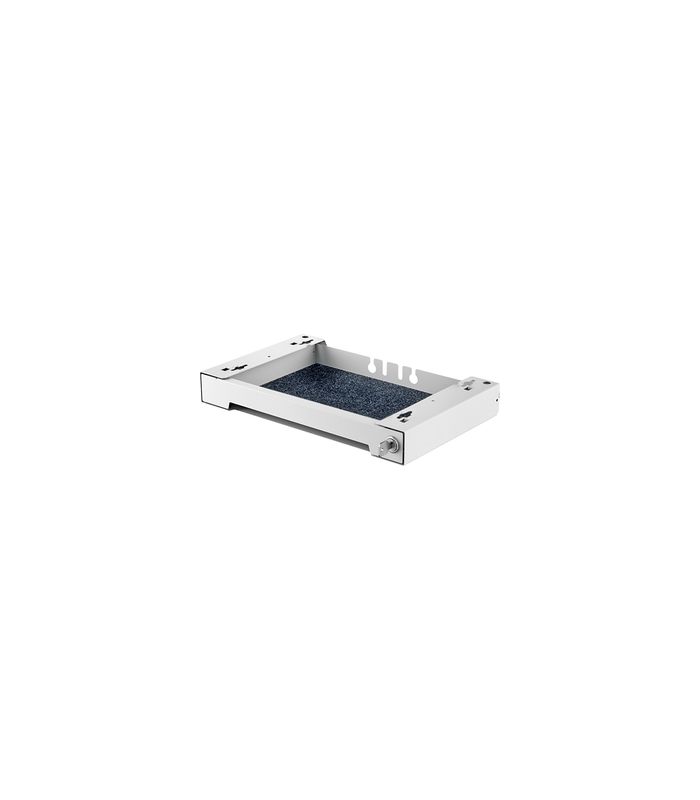 SmarTray Stahl 50 mm mit Kassette (Einzelverpackung), weiß