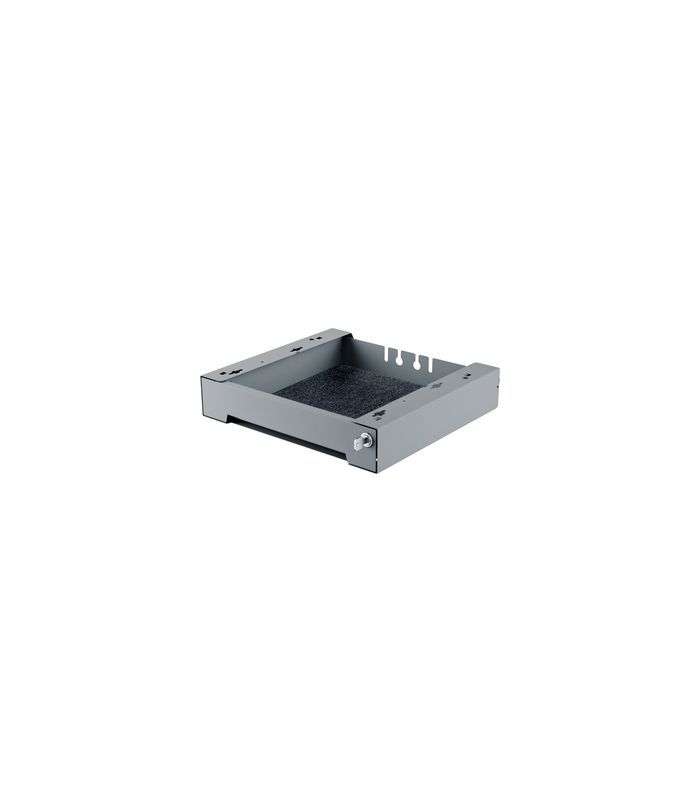 SmarTray Stahl 75 mm mit Kassette (Einzelverpackung), anthrazit