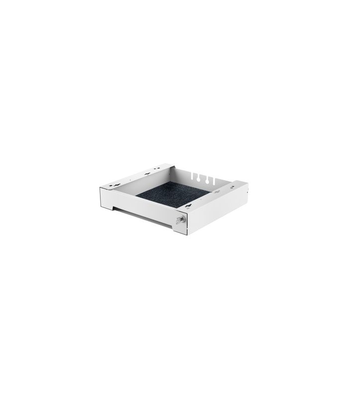 SmarTray Stahl 75 mm mit Kassette (Einzelverpackung), weiß