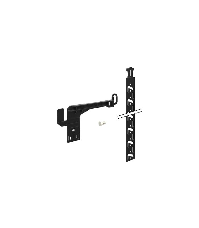 Verriegelungsstangen-Sets Stop Control, Lochreihe 32 mm, Länge HE 9,5 + 1, rechts