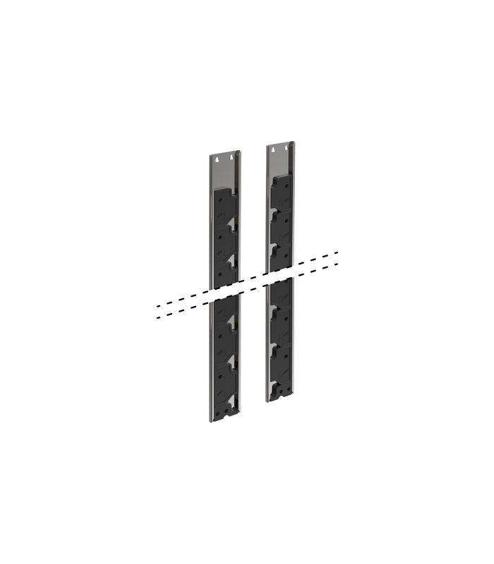 Verriegelungsstange Stop Control Plus, Lochreihe 32, beidseitig, Länge HE 16, links und rechts