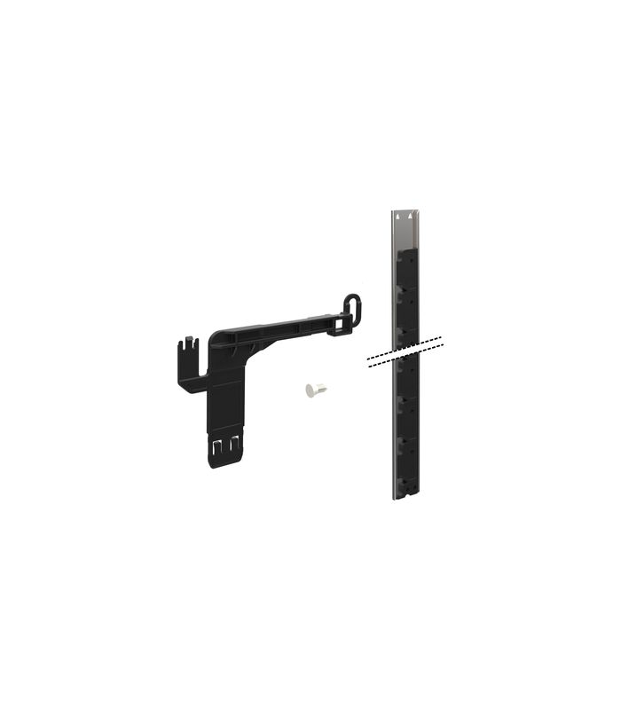 Verriegelungsstangen-Sets Stop Control Plus, Lochreihe 32 mm, Länge HE 10,5 + 1, rechts