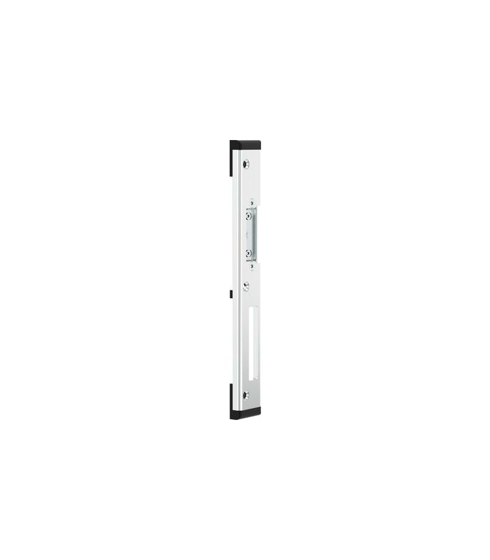 Schließblech U-Profil 30x8mm, Länge 216 mit Austauschstück,, Nutlage 12mm